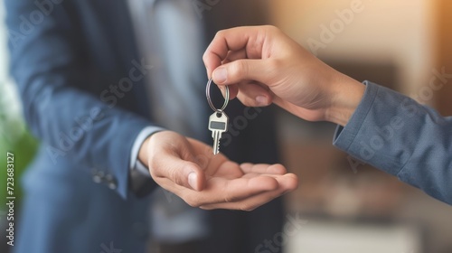 Handover of New Home Keys