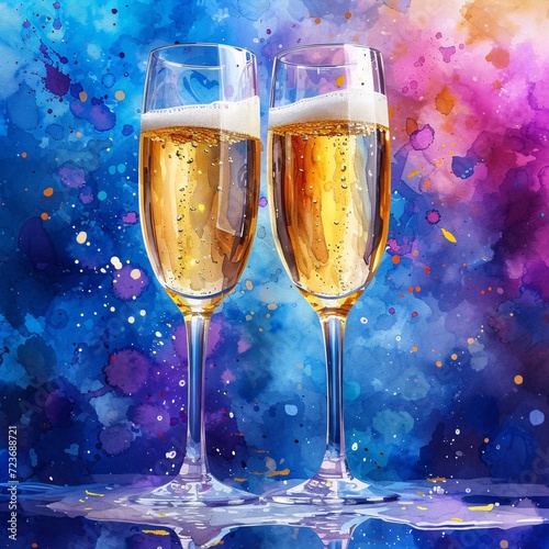 Celebrate Dry January with a Sparkling Toast Generative AI