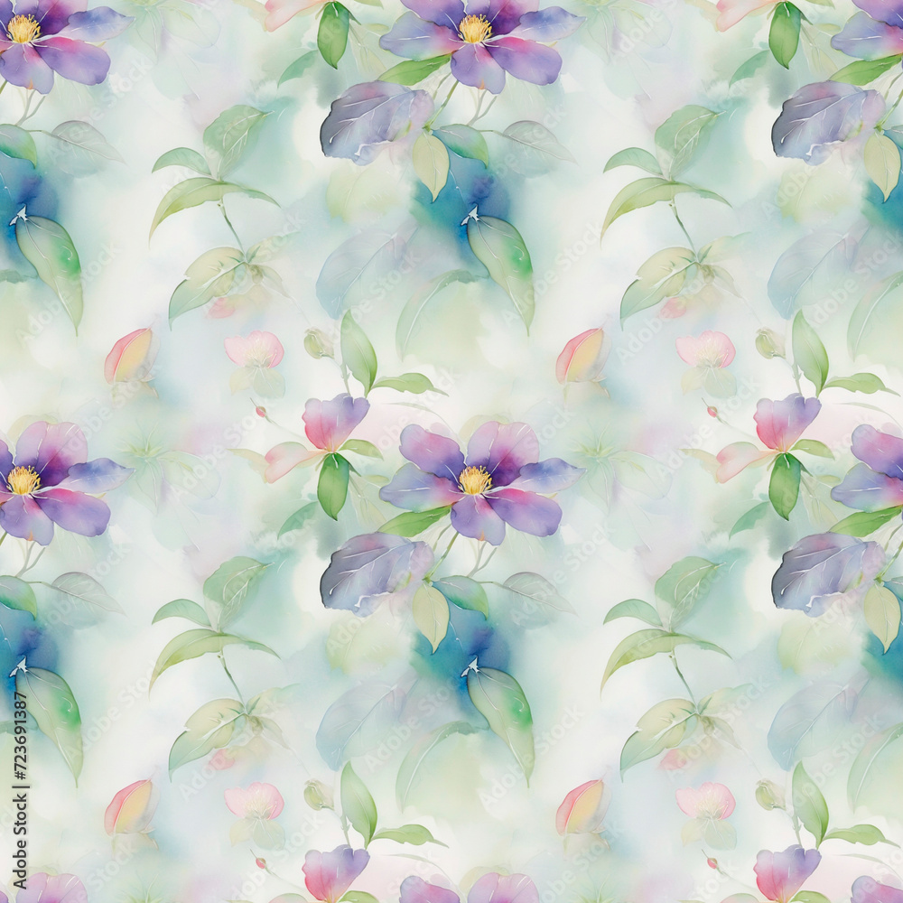 Fototapeta premium abstract floral background