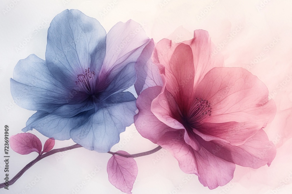 Pink and Purple Flowers in Bloom: A Celebration of Spring's Vibrant Colors Generative AI Pink and Purple Flowers in Bloom: A Celebration of Spring's Vibrant Colors Generative AI