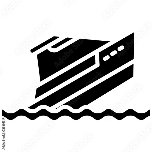 Boat Sink Icon