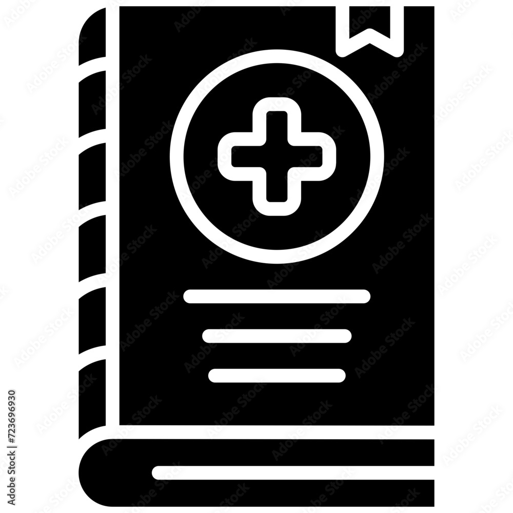 Medical Book Icon Medical Book Icon