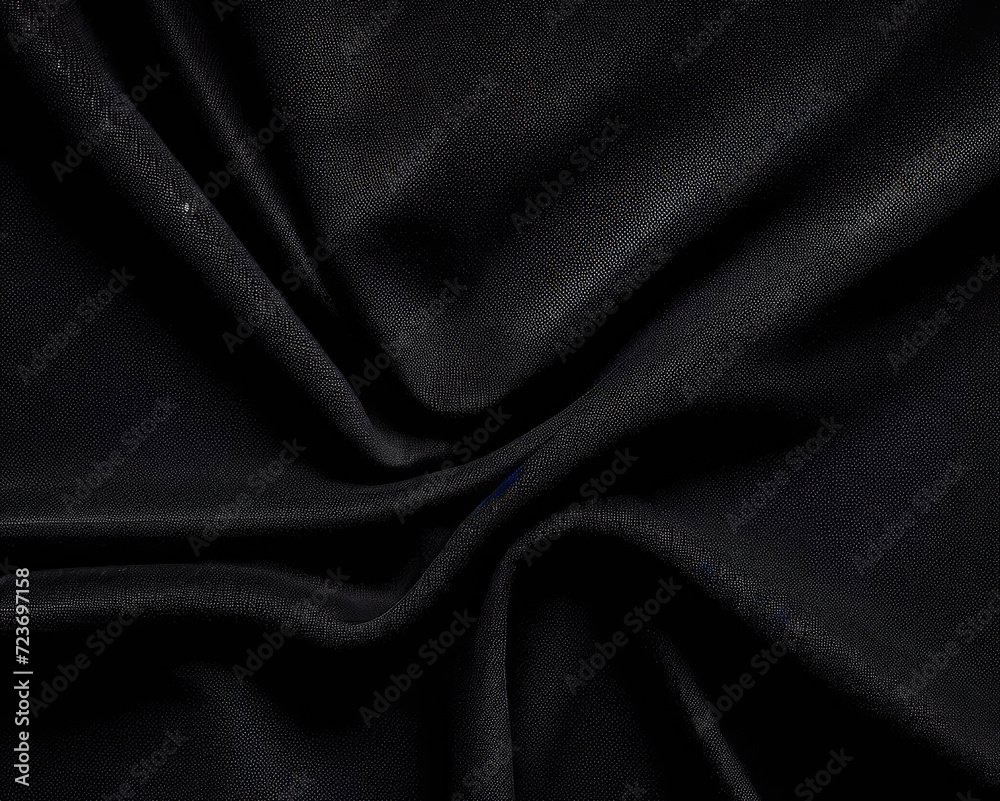 Black cloth texture background