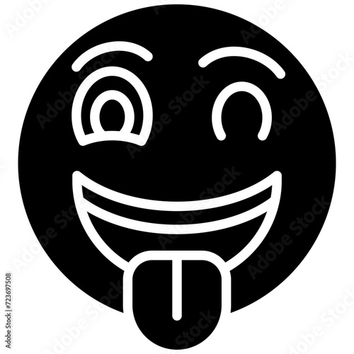 Face with Tongue Icon