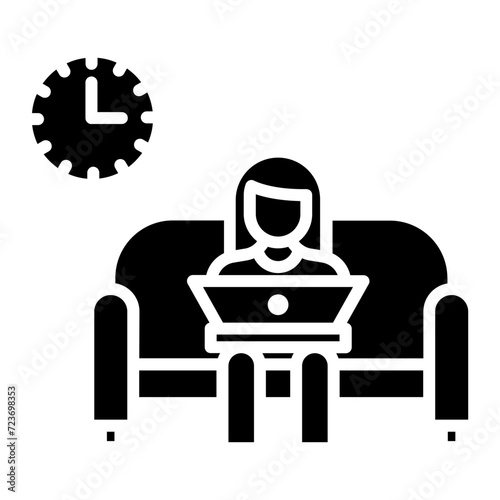 Relax Work Icon