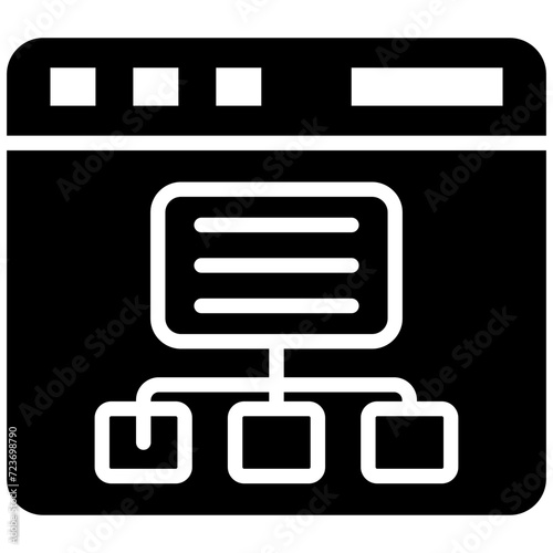 Website Hierarchy Icon