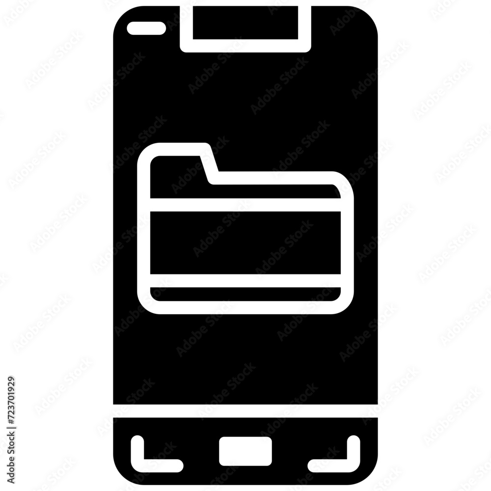 Mobile Folder Icon