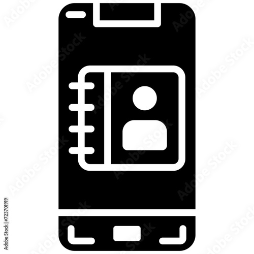 Mobile Contacts Icon