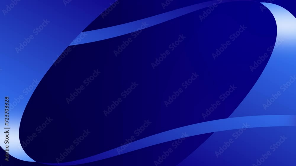 Ribbon intro smooth animation with gradient background visual effect motion graphics shape symmetry colour blue