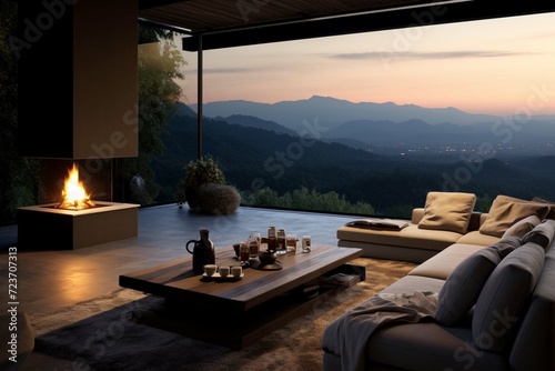 living room with a view © Shawaiz