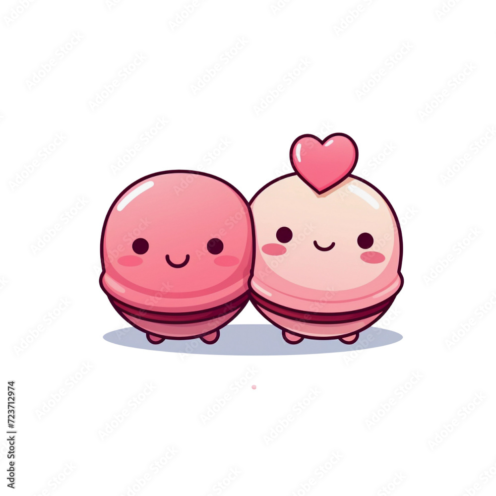 macaroon valentine clipart macaroon valentine clipart