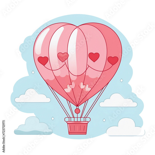 hot air balloon clipart