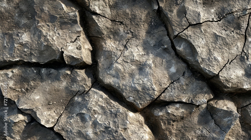 Texture illustration of an old stone rock surface Texture illustration of an old stone rock surface