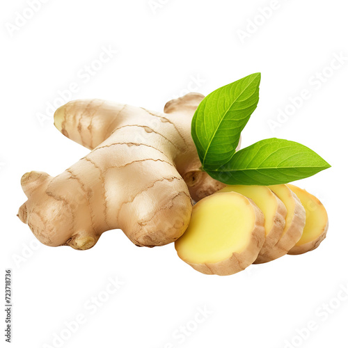 Ginger root on transparent background Remove png, Clipping Path