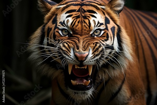 portrait of a tiger