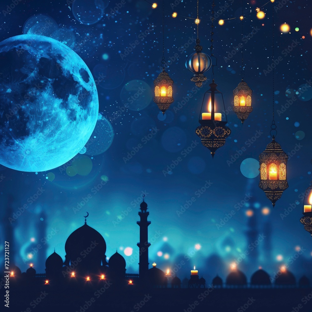 ramadan kareem banner background- Ramadan kareem islamic festival greeting card background, ramadan kareem lantern with minner background ramadan kareem banner background- Ramadan kareem islamic festival greeting card background, ramadan kareem lantern with minner background