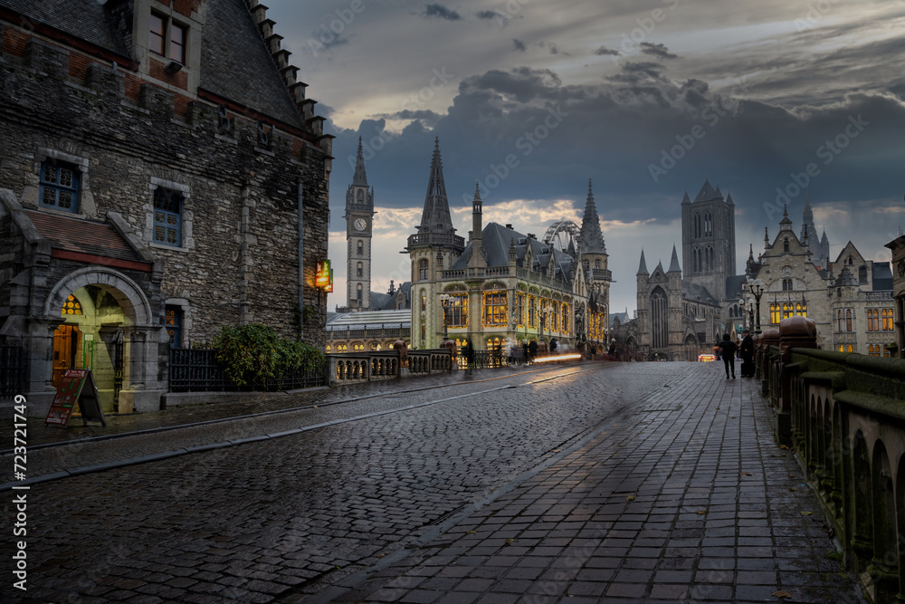 Obraz premium Ghent, Belgium 