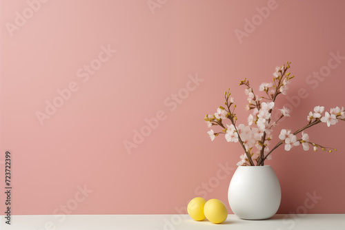 Easter background  Minimalism