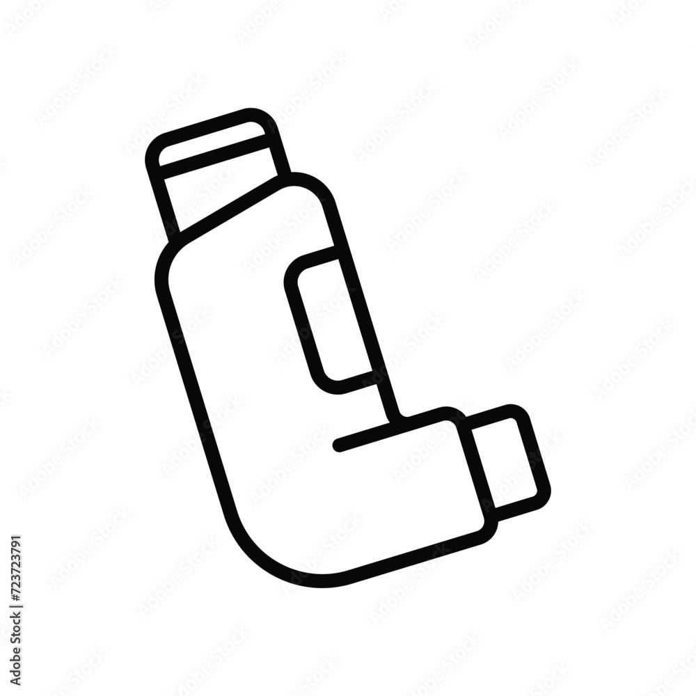 inhaler icon vector design template simple and clean inhaler icon vector design template simple and clean