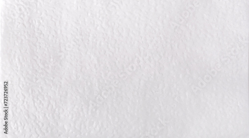 Blank white paper napkin as texture and background
