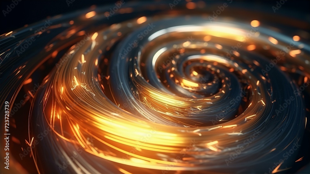 abstract background, spiral line, 3d, chaotic, glossy abstract background, spiral line, 3d, chaotic, glossy