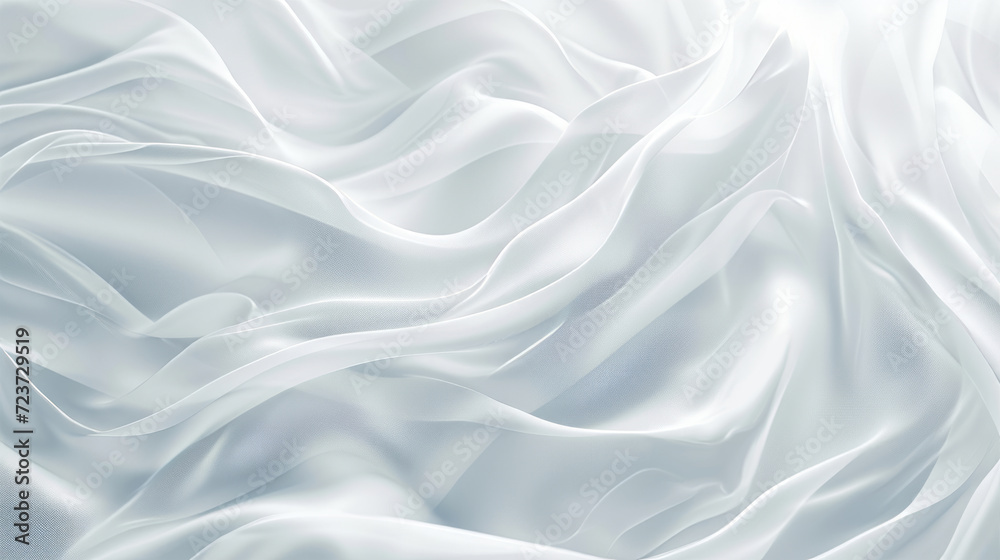 white lightweight chiffon background fabric