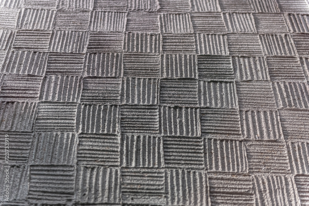 Fototapeta premium military heavy armor from tank, armour plating