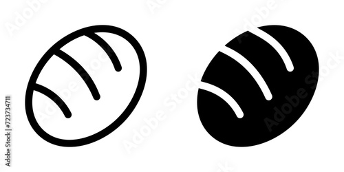 Editable bread, baguette, bun vector icon. Bakery, cooking, food. Part of a big icon set family. Perfect for web and app interfaces, presentations, infographics, etc