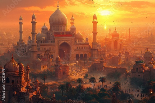 Sunset in the Middle East: A Glimpse of the Past and Present Generative AI