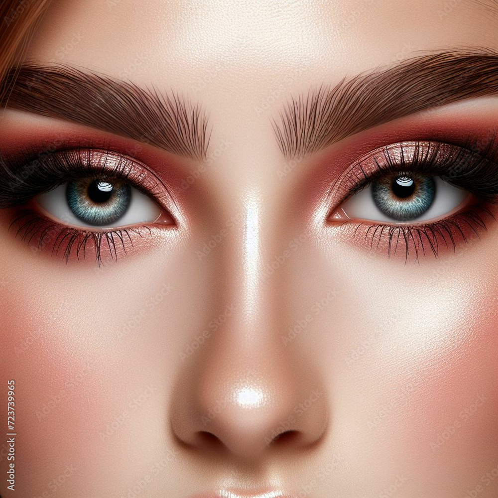 eye makeup of a girl eye makeup of a girl