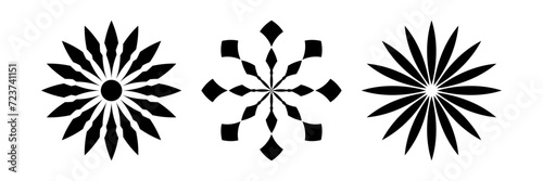 Design Elements Set. Abstract Icons.