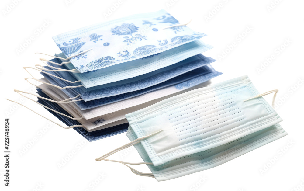 medicine disposable masks on white or PNG transparent background. medicine disposable masks on white or PNG transparent background.