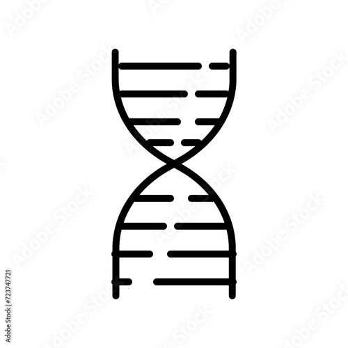 DNA line icon