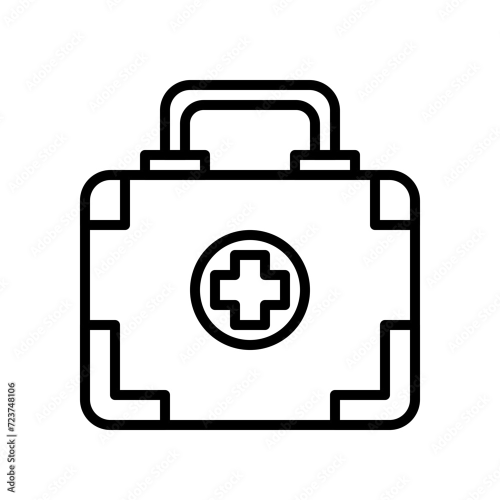 Medkit line icon Medkit line icon
