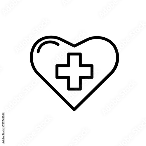 share healt line icon