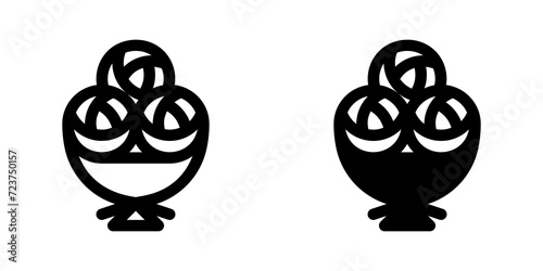 Editable flower bouquet vector icon. Wedding, valentine, love, celebration. Part of a big icon set family. Perfect for web and app interfaces, presentations, infographics, etc