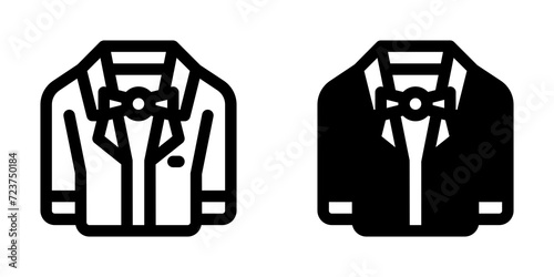 Editable wedding suit vector icon. Wedding, valentine, love, celebration. Part of a big icon set family. Perfect for web and app interfaces, presentations, infographics, etc