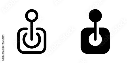 Editable joystick, arcade, game controller vector icon. Video game, game elements. Part of a big icon set family. Perfect for web and app interfaces, presentations, infographics, etc