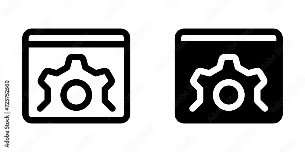 Editable web configuration, setting, preferences vector icon. Part of a big icon set family. Perfect for web and app interfaces, presentations, infographics, etc Editable web configuration, setting, preferences vector icon. Part of a big icon set family. Perfect for web and app interfaces, presentations, infographics, etc