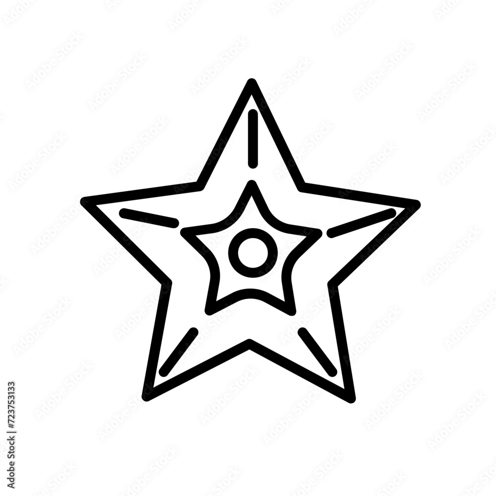 starfish line icon starfish line icon