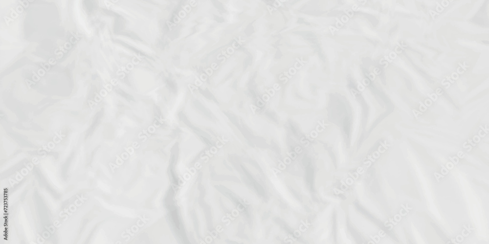 Fototapeta premium White crumpled paper texture . White wrinkled paper texture. White paper texture . White crumpled and top view textures can be used for background of text or any contents .