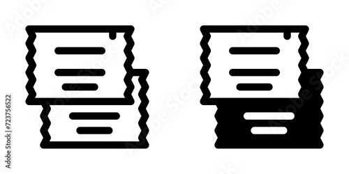 Editable sugar pack vector icon. Cafe, coffee shop, restaurant, drink, beverages. Part of a big icon set family. Perfect for web and app interfaces, presentations, infographics, etc