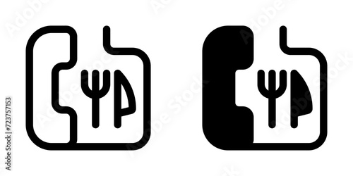 Editable phone order vector icon. Part of a big icon set family. Perfect for web and app interfaces, presentations, infographics, etc