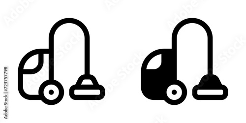 Editable vacuum cleaner vector icon. Part of a big icon set family. Perfect for web and app interfaces, presentations, infographics, etc