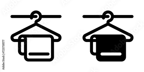 Editable towel vector icon. Part of a big icon set family. Perfect for web and app interfaces, presentations, infographics, etc