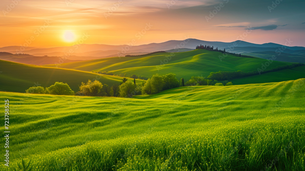 Tranquil Tuscan Paradise: Capturing Nature's Elegance