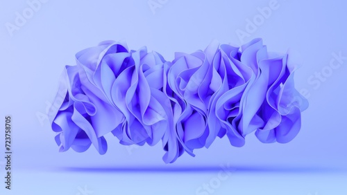 Obraz na plátně abstract background with folded textile layers