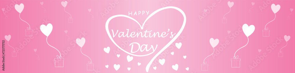 Happy valentines day. Vector banner, greeting card, flayer, poster, with text Happy valentines day Happy valentines day. Vector banner, greeting card, flayer, poster, with text Happy valentines day