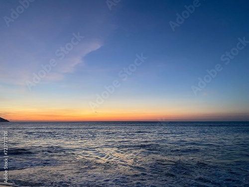 sunset over the sea © Eugene Tai