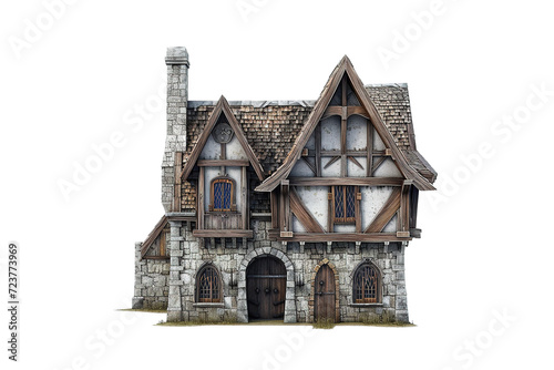 medieval building house fantasy construction